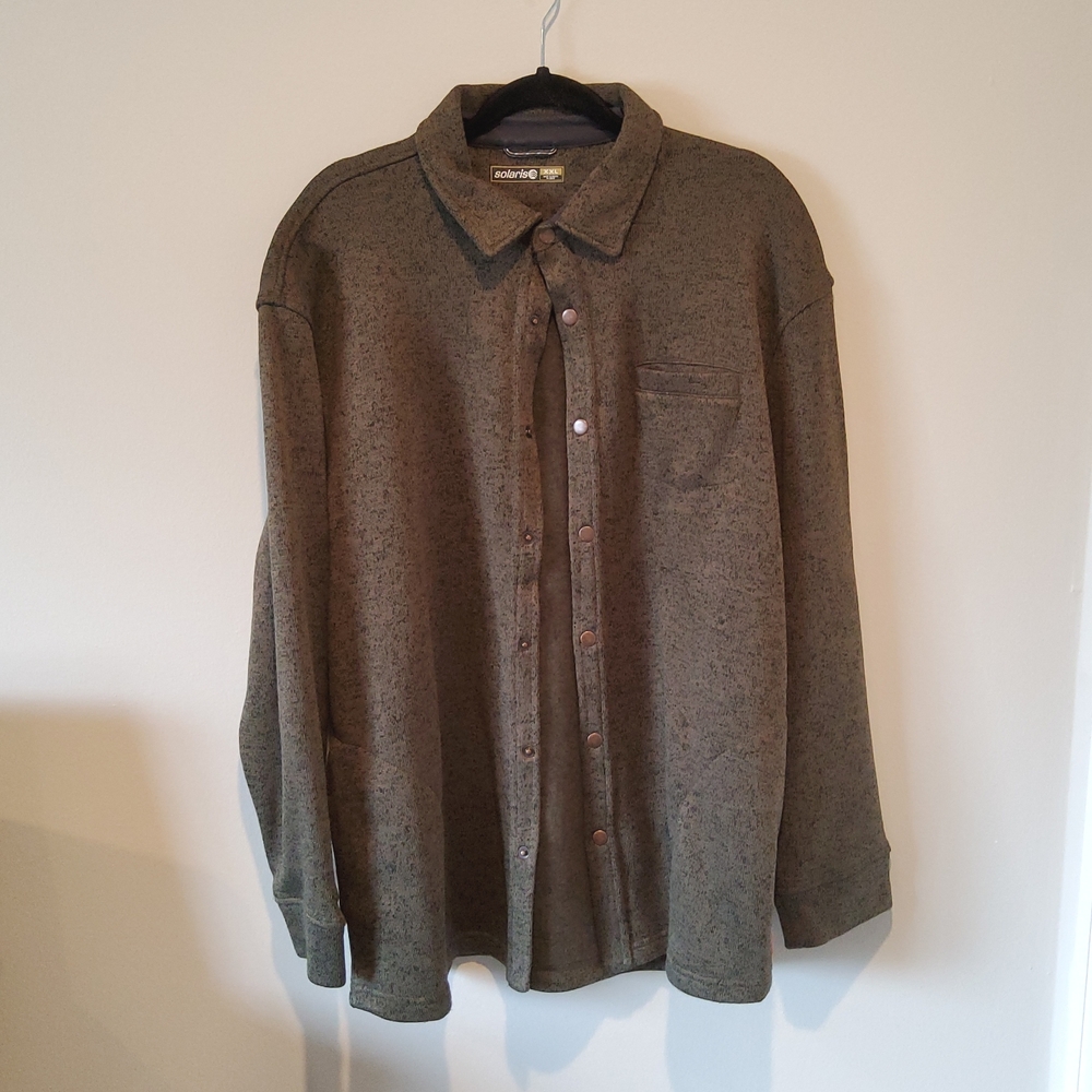 Solaris long sleeve Shirt Jacket Size XXL Mens